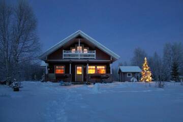 Фото номера Вилла с 3 спальнями Шале Lovely Cottage by Ounasjoki г. Marraskoski 48