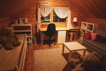Фото номера Вилла с 3 спальнями Шале Lovely Cottage by Ounasjoki г. Marraskoski 11