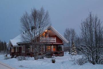 Фото номера Вилла с 3 спальнями Шале Lovely Cottage by Ounasjoki г. Marraskoski 89