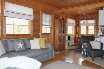 Фото номера Вилла с 3 спальнями Шале Lovely Cottage by Ounasjoki г. Marraskoski 61